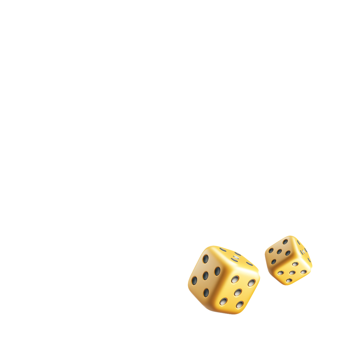 Gold dice