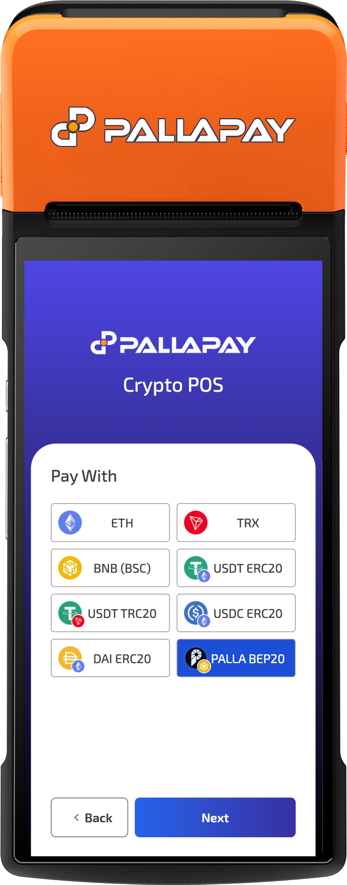 Crypto Payment Option